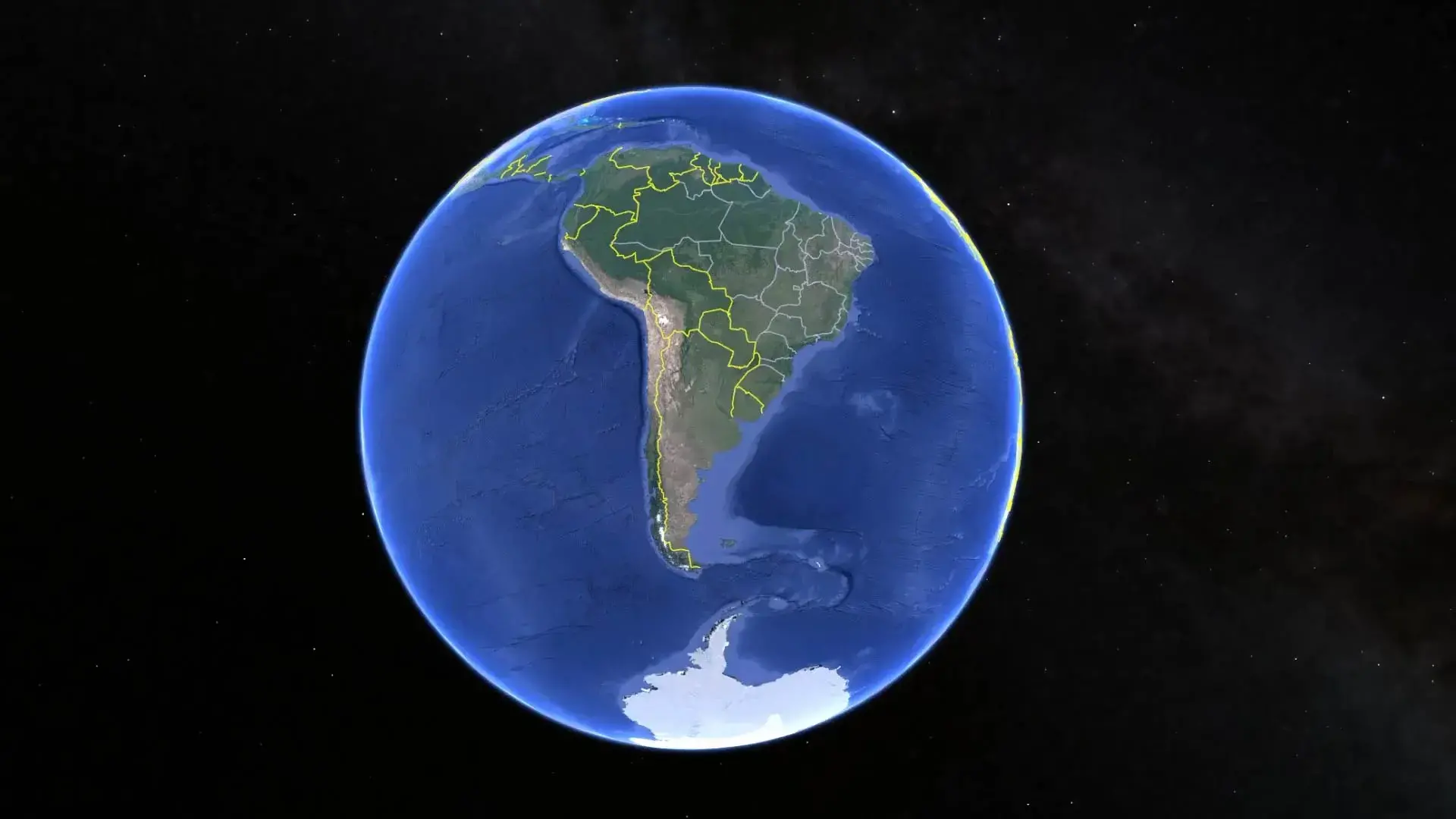 Mapa animado de la ruta sanmartiniana